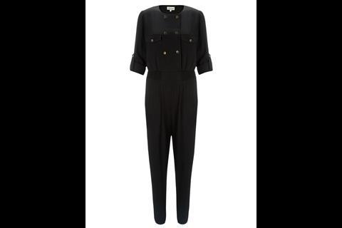 Like House of Fraser, John Lewis is jumping on the trend for jumpsuits for Christmas, predicting that a military-style Somerset by Alice Temperley version will fly off the shelves.